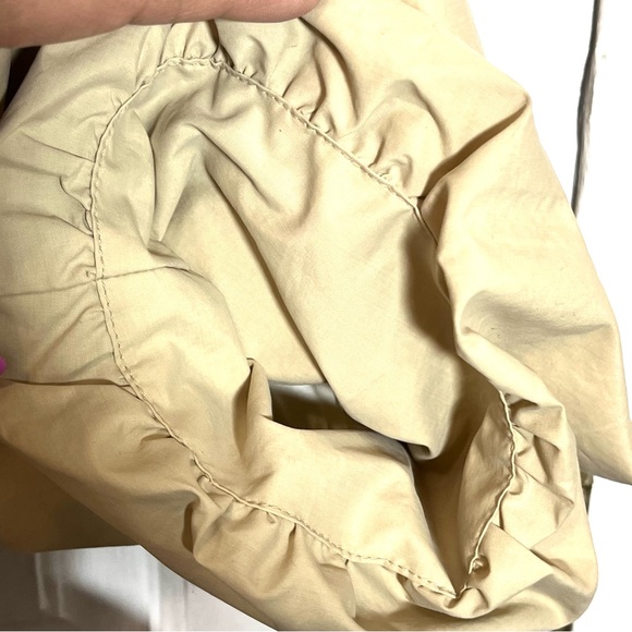 Vince Windbreaker Utility Cinched Waist Jacket 3/4 Sleeve Size Small - Picture 9 of 9